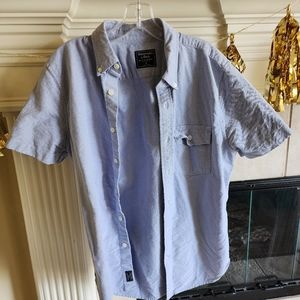 Abercrombie and Fitch Oxford cloth short sleeve shirt